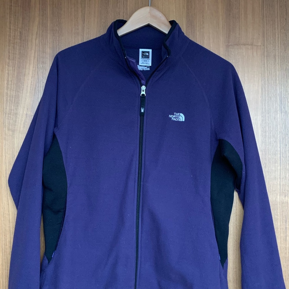 The North Face Fleece Purple Zip Up